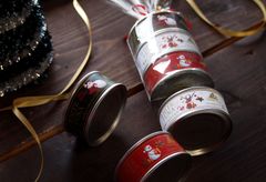 クリスマスにツナ缶！？高級ツナ缶専門店よりクリスマス限定ラベルのフレーバー3缶セットが12/17登場！簡単・便利・おしゃれでパーティやギフトにぴったり！