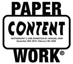 アニエスベー、Michael Krim(マイケル・クリム)による写真＆ZINE展“CONTENT”を渋谷店にて12月20日から開催！