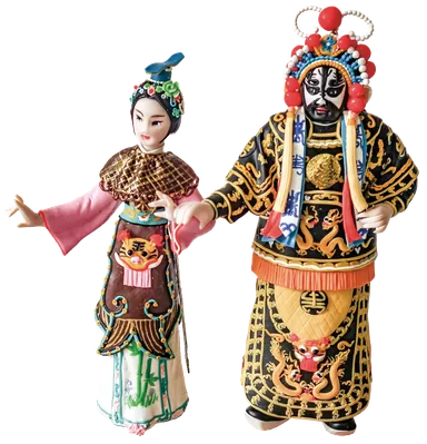 陳瑜『覇王別姫』より項羽と虞美人