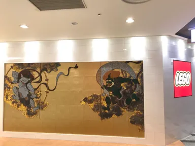 風神・雷神の表情も細かく再現