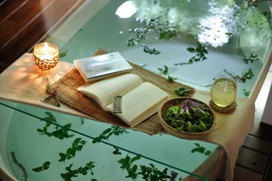 【星のや竹富島】ミントとシーショのハーブバス