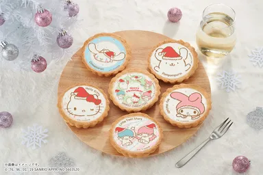 サンリオキャラクターズ クリスマスタルト　全6種類