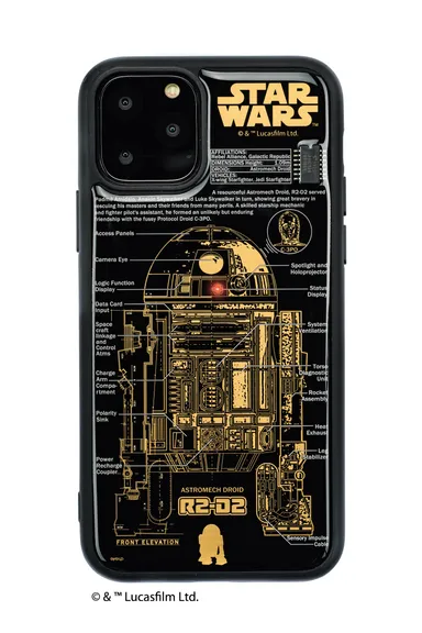 FLASH R2-D2(TM) 基板アート iPhone 11 Pro ケース黒