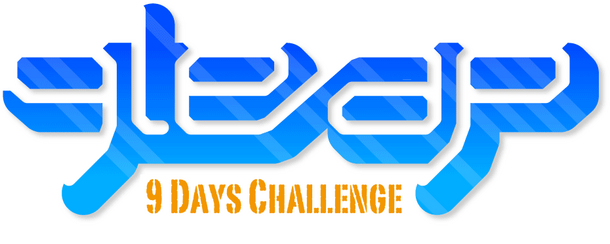 9leap 9Days Challengeロゴ
