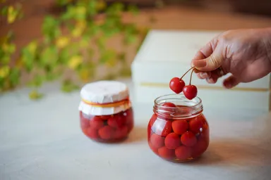 ～佐藤錦(さくらんぼ)のコンポート～