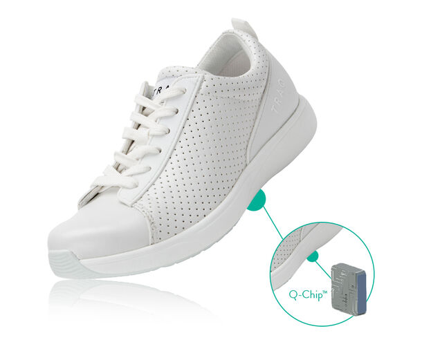 Alegria TRAQ by ALEGRIA Qest Smart Walking Blue Lace Sneaker Shoes US 8-8.5 EUR 38 NWB 