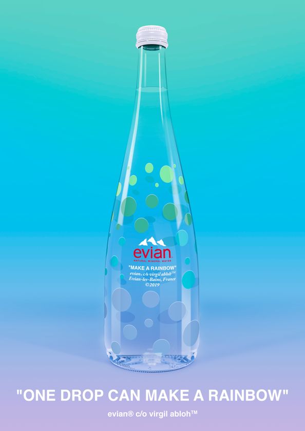 evian(R)×Virgil Abloh】アジア限定の「エビアン(R) スペシャル ...