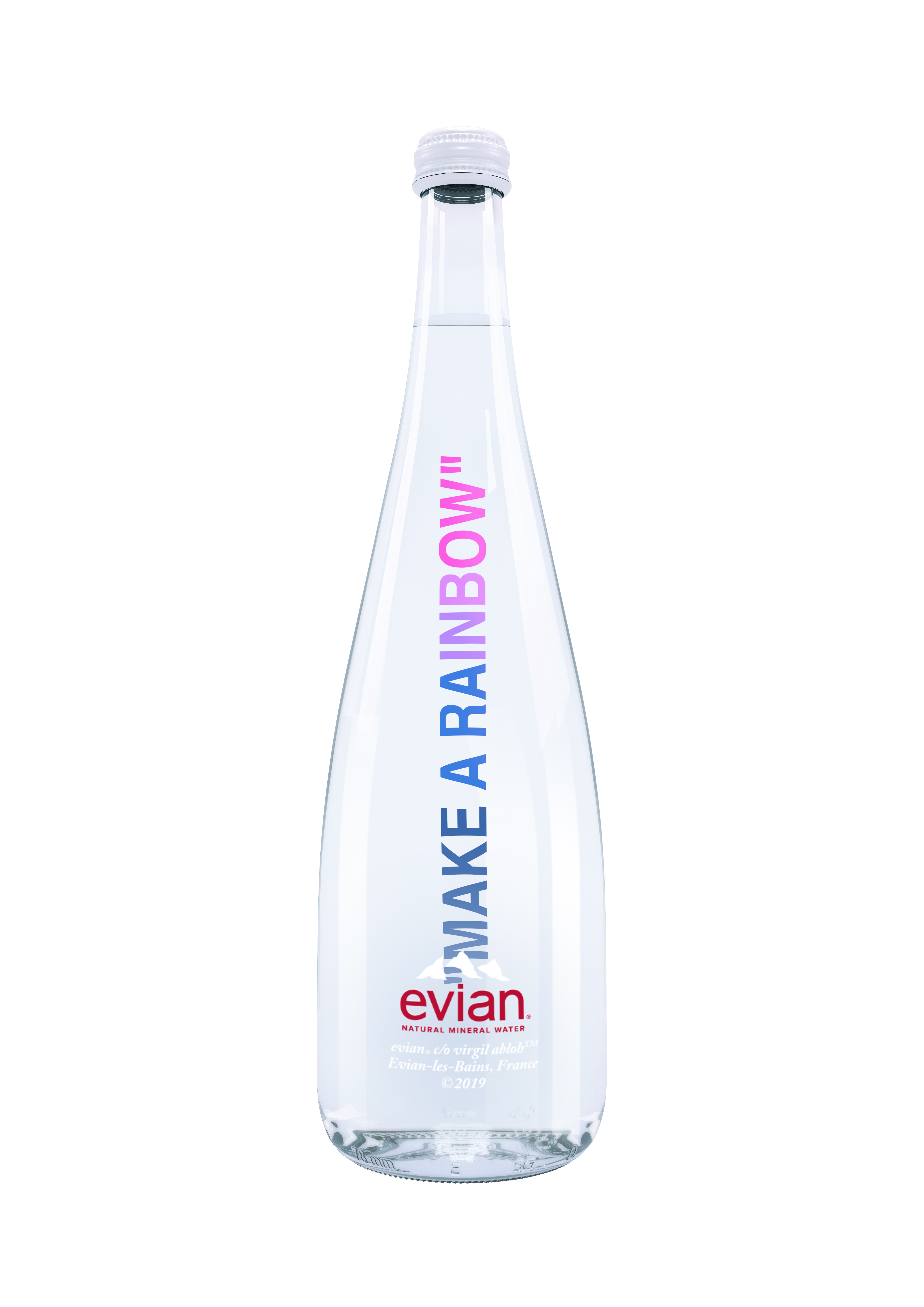 未開封 evian SPECIAL BOX オフホワイト ヴァージルアブロ www ...