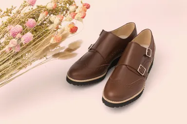 エコレザー認定シューズ