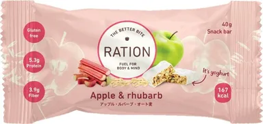 アップル／ルバーブ／オーツ麦