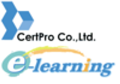 株式会社サートプロ、株式会社イーラーニングのロゴ