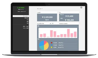 実際の画面イメージ(管理画面)