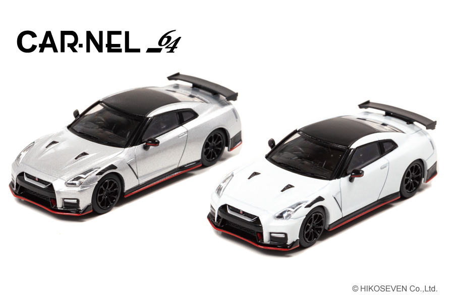 プレスリリース 日産 Gt R Nismo が1 64スケールミニカーで登場 人気のパールホワイトとシルバーの2色が限定生産 1月8日 水 より予約受付開始 Press 毎日新聞