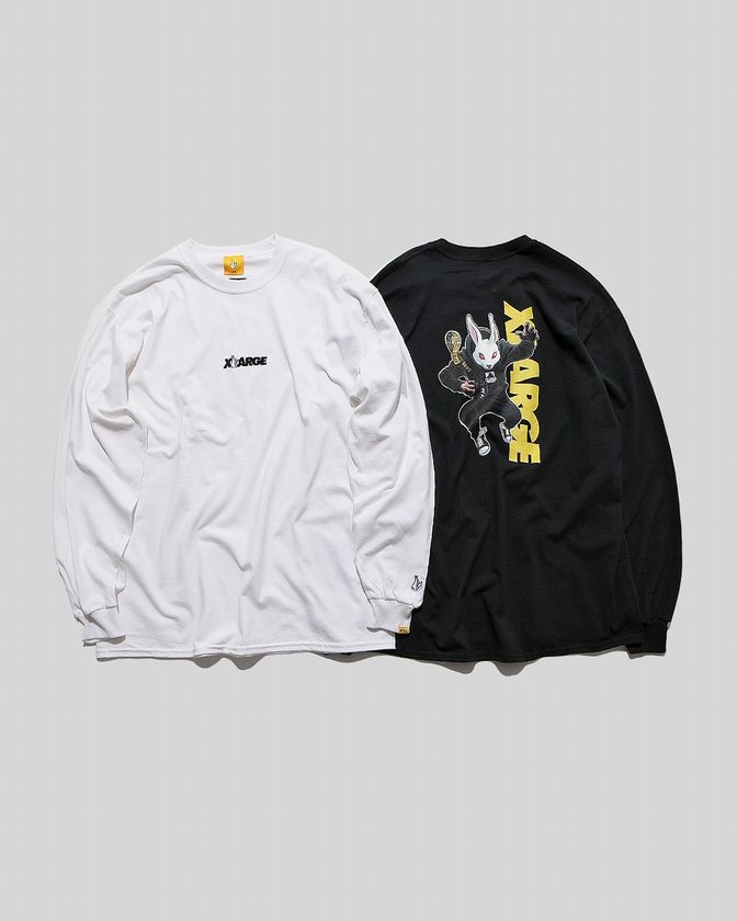 FR2 × Xlarge Moon Chaser L/S Tee Mサイズ