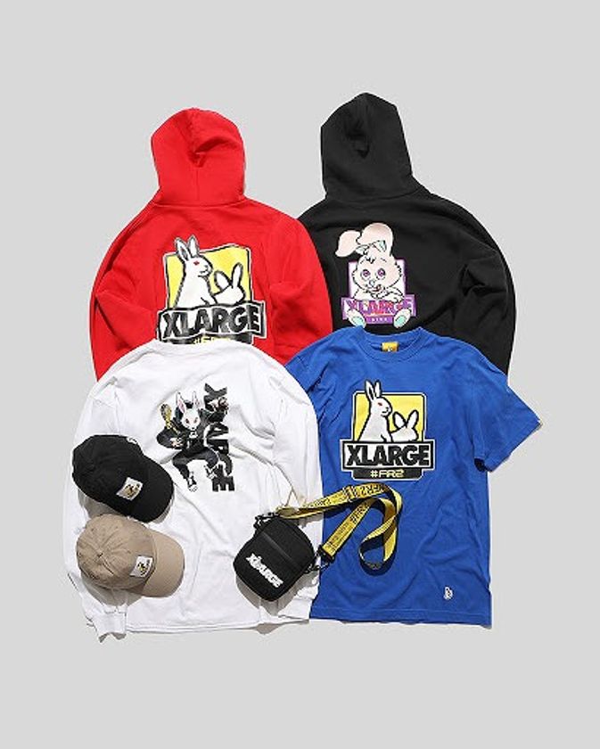 xlarge x FR2 コラボパーカー-