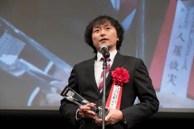 昨年度表彰式の受賞者スピーチ