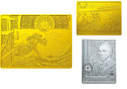 生誕260年、北斎とその影響を受けた西洋の巨匠たちの傑作がコインに！「世界の美術館 傑作記念コイン」日本で1/20世界先行発売！