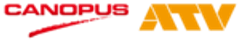 株式会社カノウプス、ATV株式会社のロゴ