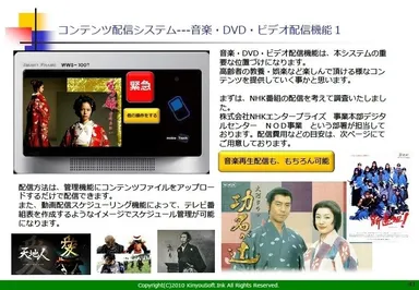 コンテンツ配信イメージ