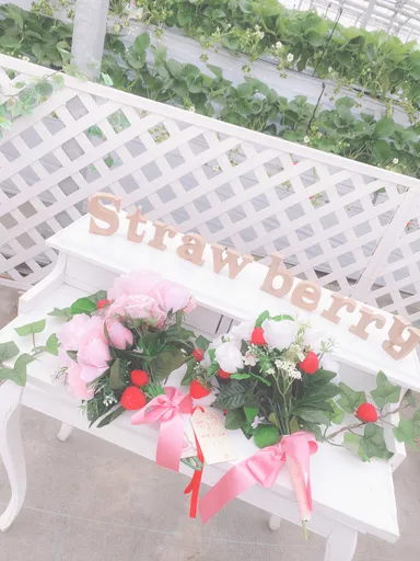 いちごのブーケ