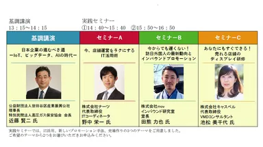 中小小売商業活性化フォーラム講師