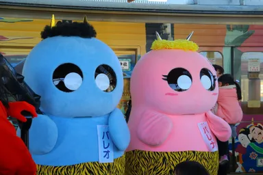 鬼パレオくん・鬼パレナちゃんイメージ