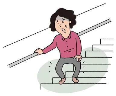 変形性ひざ関節症　イメージ