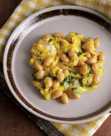 大豆のスクランブルドエッグ