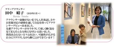 第2期アナウンサーの声