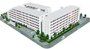 「フロール元住吉」完成予想CG