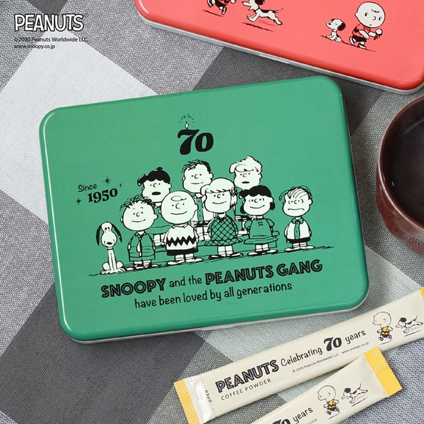 ピーナッツ生誕70周年を記念して缶ケース入りコーヒー Special Blend Roastery 登場 パウダーフーズフォレスト株式会社のプレスリリース ピーナッツ生誕70周年を記念して缶ケース入りコーヒー Special Blend Roastery 登場 パウダーフーズフォレスト株式会社のプレスリリース