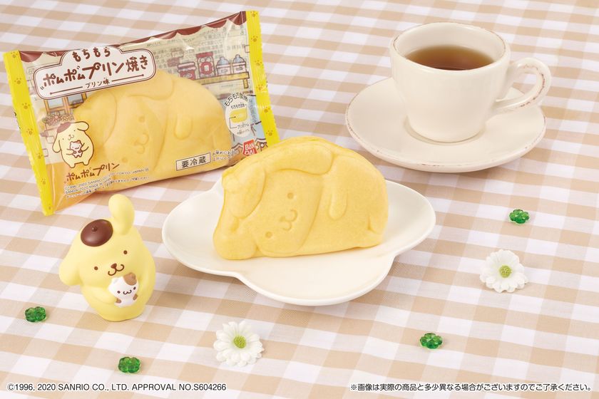 ポムポムプリンのかわいい姿を再現したもちもち生地のスイーツがローソンにて新登場 株式会社バンダイ キャンディ事業部のプレスリリース