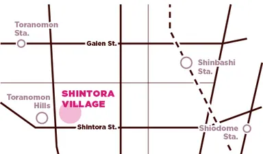 新虎ヴィレッジ マップ