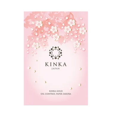 あぶらとり紙　KINKA　桜の花びら入り