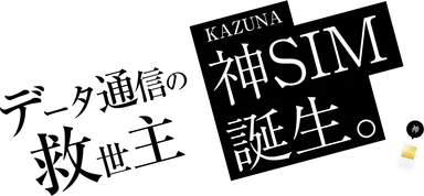 KAZUNA 神SIMイメージ