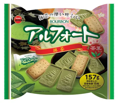 157gアルフォート抹茶