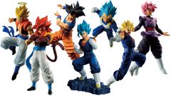 一番くじ「ドラゴンボールZ ドッカンバトル」に超戦士が集結！悟空やベジータなどドッカンバトルのイラストを立体化