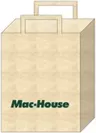 ・マックハウスはお買い物袋を 「環境に配慮した紙製」に変更します