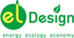 elDesign株式会社、森のエネルギー株式会社、LO3 Energy Inc.のロゴ