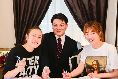 新山千春さん＆望愛さん