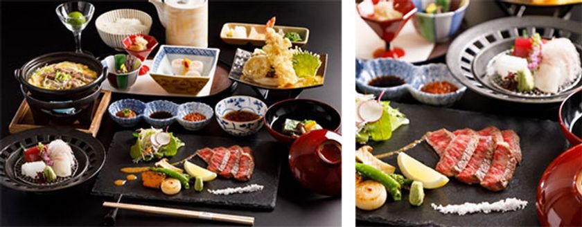 ［訪日外国人向け］日本を代表する“和食×神戸ビーフ”を堪能
日本を代表するブランド牛「神戸ビーフ」の炙り焼き会席
2020年1月24日（金）より日本料理「明石」にて