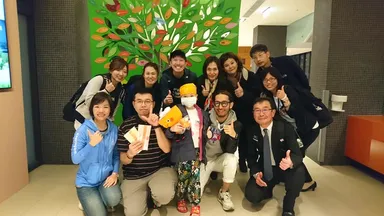 台湾マクドナルドハウス訪問