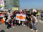 盛岡第一高等学校：田中マラソンAIDステーションにて応援シーン