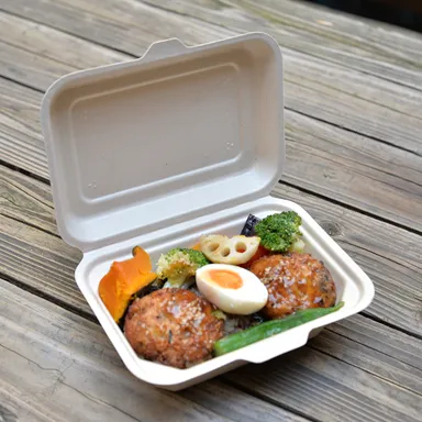 ご飯がこびりつきにくい紙製容器