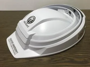 折りたたみ時のヘルメット