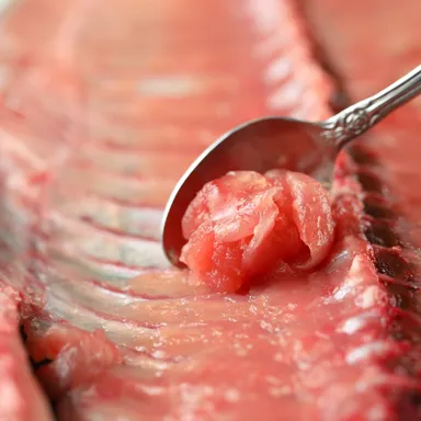 骨付きまぐろの中落ち280円！