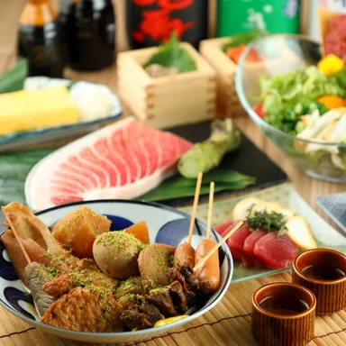 静岡おでんとまぐろ料理