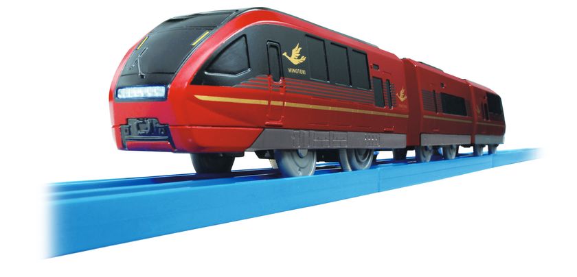 新型特急
「S-44　ライト付近鉄名阪特急ひのとり」
プラレール先行発売について