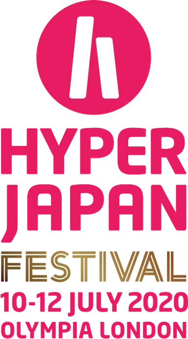 HYPER JAPAN Festival 2020ロゴ縦