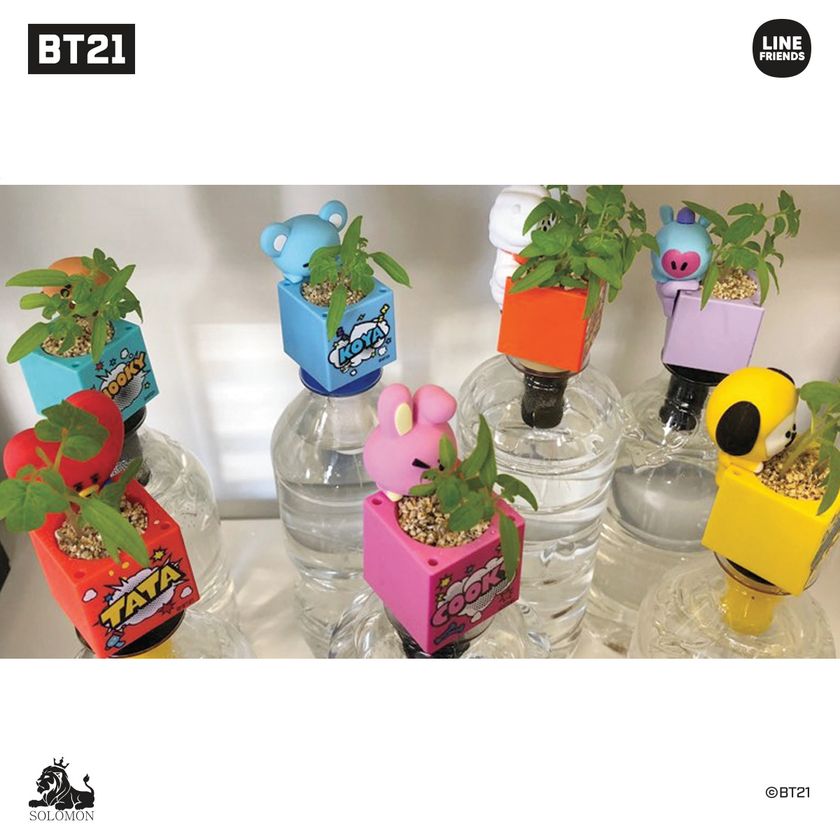 Bt21のみんなと一緒に野菜やハーブを育てよう Bt21 Green Toy グリーントイ 新発売 株式会社ソロモン商事のプレスリリース